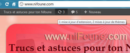 mise à jour des extensions wordpress