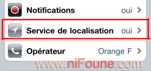 geolocalisation facebook