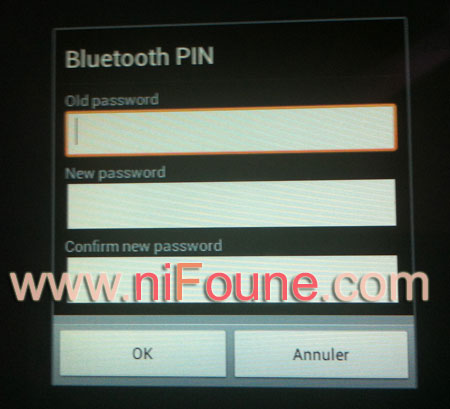 bluetooth pin