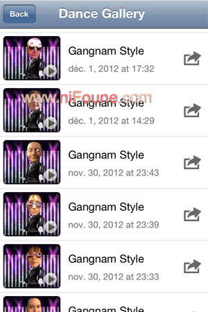 options Gangnam DanceBooth