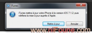 mise a jour ios 7.1.2