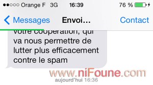 spam sms